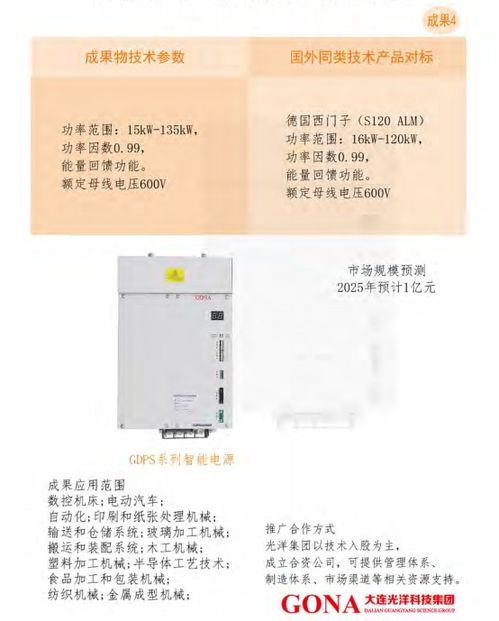 大連光洋科技集團(tuán)技術(shù)與產(chǎn)品合作及轉(zhuǎn)讓機(jī)遇