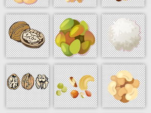 淘寶堅(jiān)果年貨海報(bào)模板 卡通手繪風(fēng)，14.52MB辦公商務(wù)大全素材